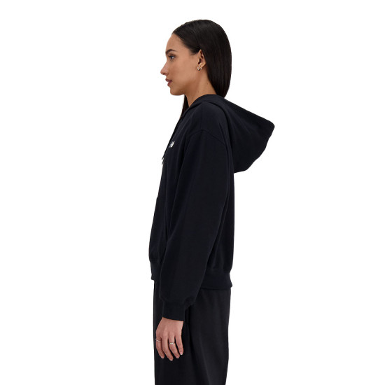 New Balance Γυναικεία ζακέτα French Terry Full Zip Hoodie